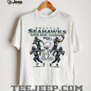 Vintage 2026 Super Bowl LX Champions Seattle Seahawks Commemorative T Shirt