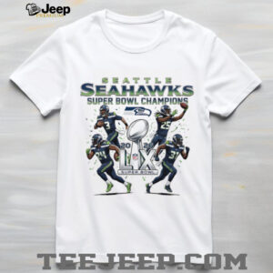 Vintage 2026 Super Bowl LX Champions Seattle Seahawks Commemorative T Shirt