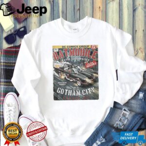 Vintage DC Comics Batmobile Gotham City Garage Retro T Shirt