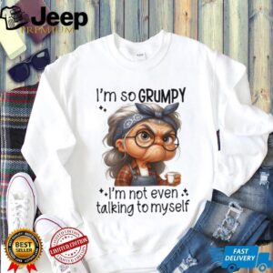 Vintage Grumpy Grandma Coffee Graphic T Shirt Funny Sarcastic Humorous Tee Vintage Grumpy Grandma Coffee Graphic T Shirt Funny Sarcastic Humorous Tee