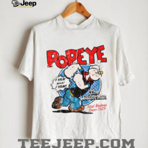 Vintage Popeye The Sailor Man “I Yam What I Yam” Classic Cartoon Tee