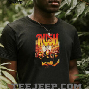 Vintage Rush Band Photo T Shirt Classic Rock Trio Graphic Tee Vintage Rush Band Photo T Shirt Classic Rock Trio Graphic Tee