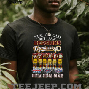 Vintage Washington Redskins Greatness One Team One Name T Shirt Vintage Washington Redskins Greatness One Team One Name T Shirt
