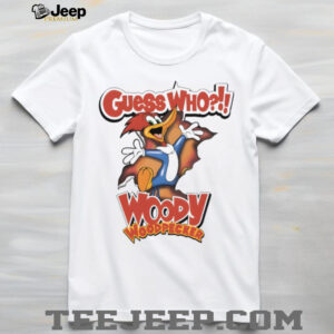 Vintage Woody Woodpecker “Guess Who” Classic Cartoon Shirt Vintage Woody Woodpecker “Guess Who” Classic Cartoon Shirt