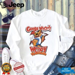 Vintage Woody Woodpecker “Guess Who” Classic Cartoon Shirt