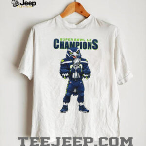 We Are 12 Seattle Seahawks Super Bowl LX Champions Mascot T Shirt