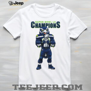 We Are 12 Seattle Seahawks Super Bowl LX Champions Mascot T Shirt