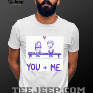 “You + Me” Cute Piano Bench Couple Sketch Graphic Tee “You + Me” Cute Piano Bench Couple Sketch Graphic Tee