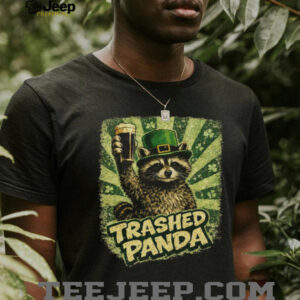 Trashed Panda St. Patrick’s Day Drinking Raccoon Leprechaun Hat Shirt Trashed Panda St. Patrick’s Day Drinking Raccoon Leprechaun Hat Shirt