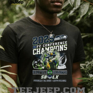 2025 NFC Conference Champions Seattle Seahawks Super Bowl LX Shirt 2025 NFC Conference Champions Seattle Seahawks Super Bowl LX Shirt