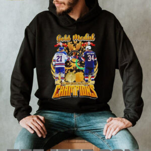 1980 & 2026 U.S. Men's Hockey Gold Olympic Champions Legend Signature T Shirt