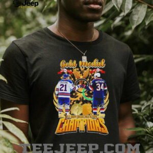 1980 & 2026 U.S. Men's Hockey Gold Olympic Champions Legend Signature T Shirt