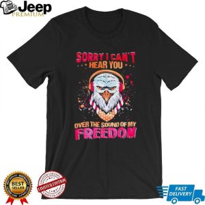 Patriotic Eagle Headphones “Sound Of My Freedom” T Shirt Patriotic Eagle Headphones “Sound Of My Freedom” T Shirt