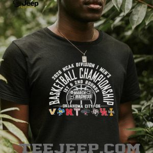 2026 NCAA March Madness Oklahoma City OK 1st & 2nd Rounds Basketball T Shirt