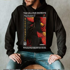 The Callous Daoboys Spider Man 2 PS2 Game Cover Parody Shirt