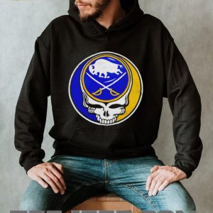 Buffalo Sabres x Grateful Dead Steal Your Face Mashup T shirt