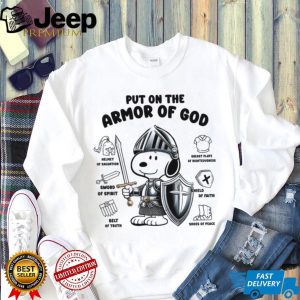 Snoopy Knight Armor of God Bible Verse Ephesians 6 Religious T Shirt Snoopy Knight Armor of God Bible Verse Ephesians 6 Religious T Shirt