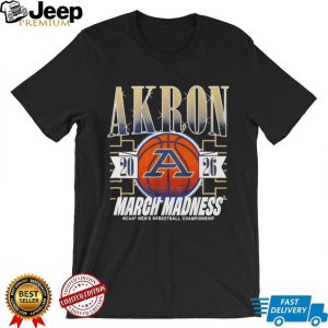 Akron Zips 2026 March Madness NCAA Men's Basketball Championship T shirt