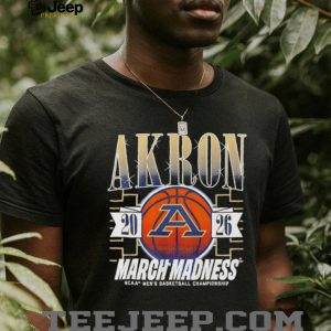 Akron Zips 2026 March Madness NCAA Men's Basketball Championship T shirt