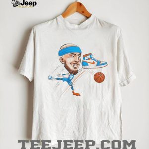 Alex Caruso AC9 Basketball Caricature Sneaker Graphic Tee