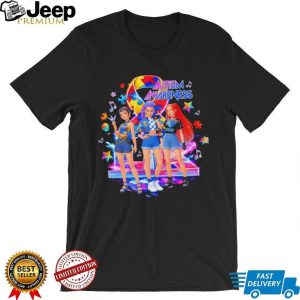 Anime Style Girls Autism Awareness Ribbon Puzzle Piece Graphic T Shirt Anime Style Girls Autism Awareness Ribbon Puzzle Piece Graphic T Shirt