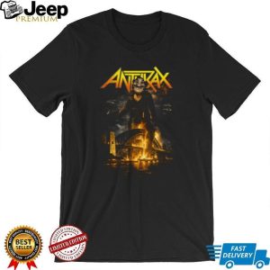 Anthrax Not Man Sydney Harbor Bridge Fire Australia Tour T Shirt Anthrax Not Man Sydney Harbor Bridge Fire Australia Tour T Shirt