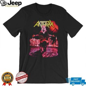 Anthrax Skeleton King City Skyline Vintage Thrash Metal T Shirt Anthrax Skeleton King City Skyline Vintage Thrash Metal T Shirt