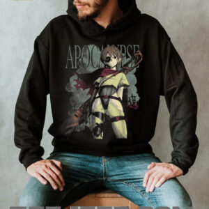 Apocalypse Anime Girl Aesthetic T Shirt Post Apocalyptic Manga Art