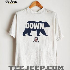 Arizona Wildcats “Bear Down” Silhouette Team Spirit T Shirt Arizona Wildcats “Bear Down” Silhouette Team Spirit T Shirt
