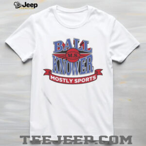 Ball Knower Mostly Sports Vintage Graphic T Shirt