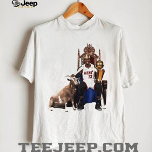 Bam Adebayo Miami Heat “King of the Court” GOAT Throne T Shirt
