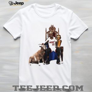 Bam Adebayo Miami Heat “King of the Court” GOAT Throne T Shirt