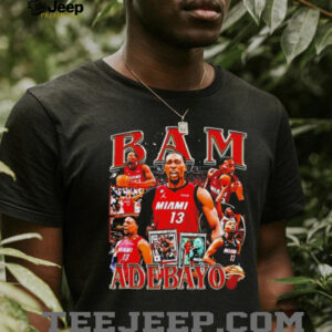 Bam Adebayo Miami Heat Vintage 90s Style Bootleg Rap T Shirt