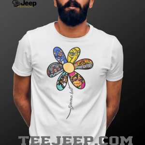 Banana Ball Flower Design Multi Team Mascot Logo T Shirt