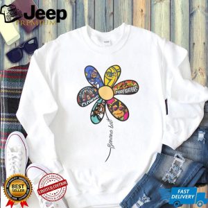 Banana Ball Flower Design Multi Team Mascot Logo T Shirt