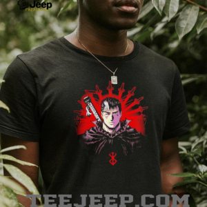 Berserk Guts Anime Brand of Sacrifice Red Sun T Shirt