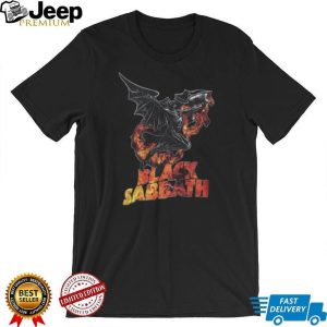 Black Sabbath Flaming Winged Demon Heavy Metal T Shirt Black Sabbath Flaming Winged Demon Heavy Metal T Shirt