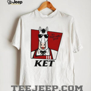 BoJack Horseman KET Parody Finger Sniffin’ Good White T Shirt BoJack Horseman KET Parody Finger Sniffin’ Good White T Shirt