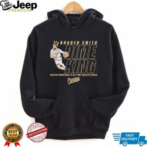 Braden Smith Purdue Dime King College Basketball All Time Assists Leader T shirt Braden Smith Purdue Dime King College Basketball All Time Assists Leader T shirt