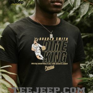 Braden Smith Purdue Dime King College Basketball All Time Assists Leader T shirt