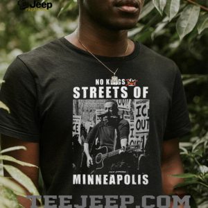 Bruce SpringsT Shirtn No Kings Streets of Minneapolis Concert T Shirt Bruce SpringsT Shirtn No Kings Streets of Minneapolis Concert T Shirt