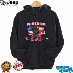 America 250th Anniversary Freedom Soldier Salute T Shirt (1776 2026) America 250th Anniversary Freedom Soldier Salute T Shirt (1776 2026)