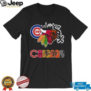 Chicago Sports United Bulls Bears Cubs Sox Blackhawks T Shirt Chicago Sports United Bulls Bears Cubs Sox Blackhawks T Shirt