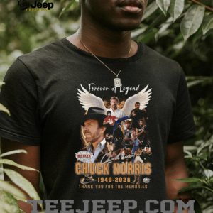 Chuck Norris Legend Tribute T Shirt 1940 2026 Thank You For The Memories