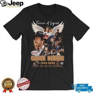 Chuck Norris Legend Tribute T Shirt 1940 2026 Thank You For The Memories