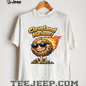 Cleveland Meteor Cartoon Sunglasses Graphic T Shirt