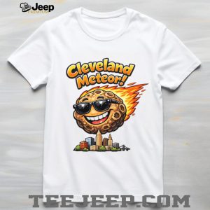 Cleveland Meteor Cartoon Sunglasses Graphic T Shirt