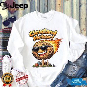 Cleveland Meteor Cartoon Sunglasses Graphic T Shirt