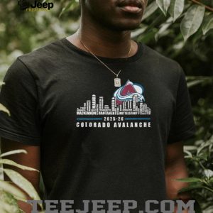Colorado Avalanche 2025 26 Team Roster Skyline Hockey T Shirt