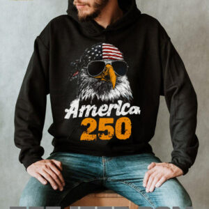 Cool American Eagle Sunglasses 250th Anniversary Patriotic Shirt